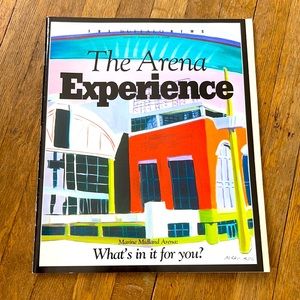 The Arena Experience vintage 1995 Buffalonian Magazine
